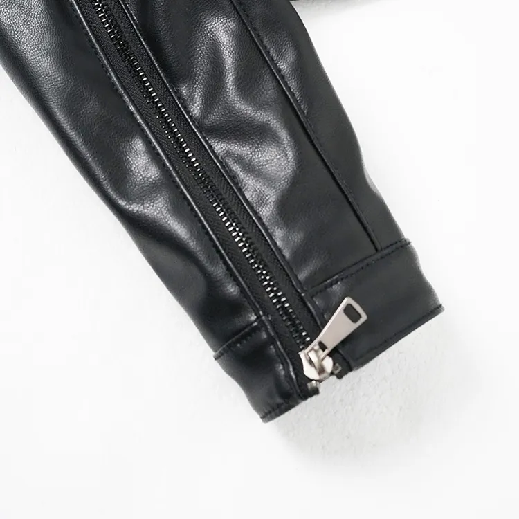 Duhan Jackets & Coats Vintage Leather Jacket Women's Commute-5