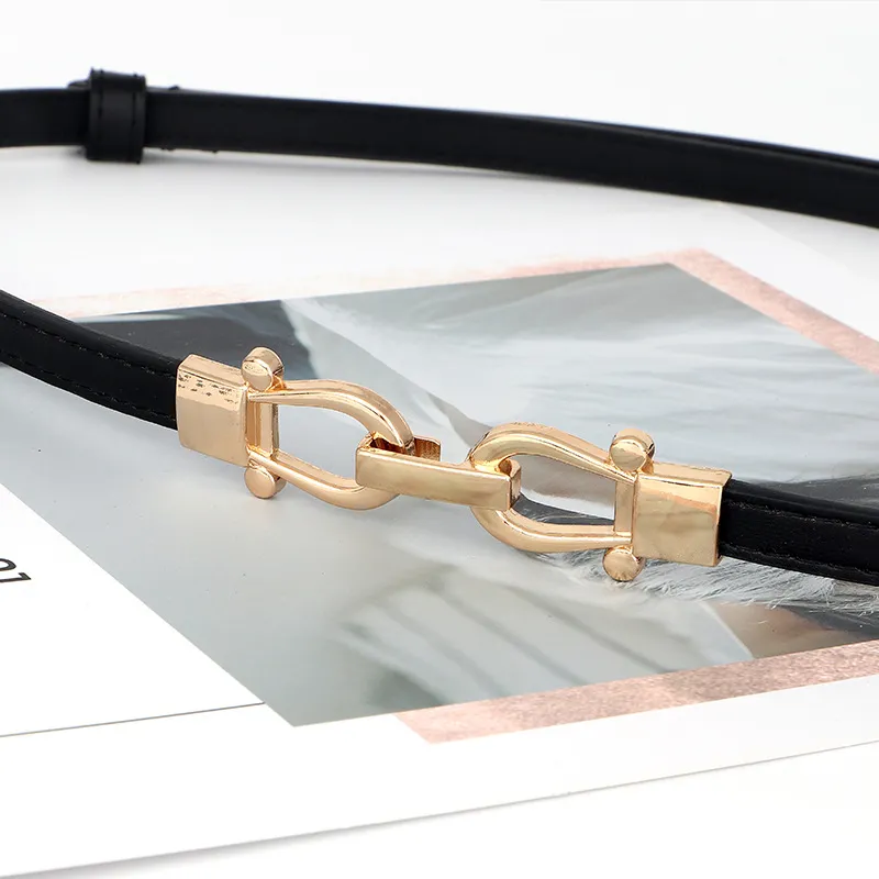 TUCANO PU Leather Leather Belts Women's Width 1cm-4