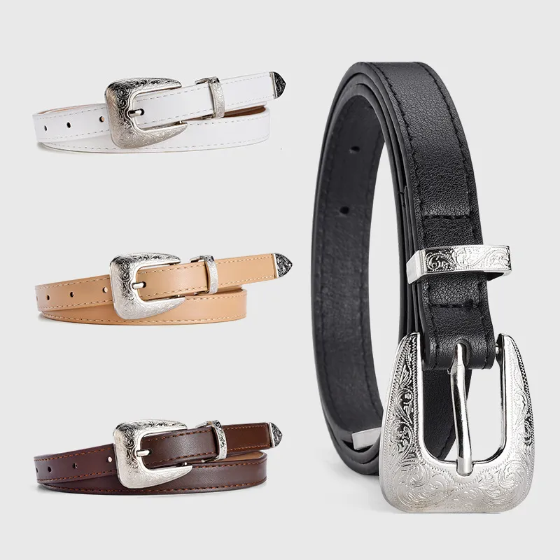 TUCANO PU Leather Belts Women's 1.8cm-2