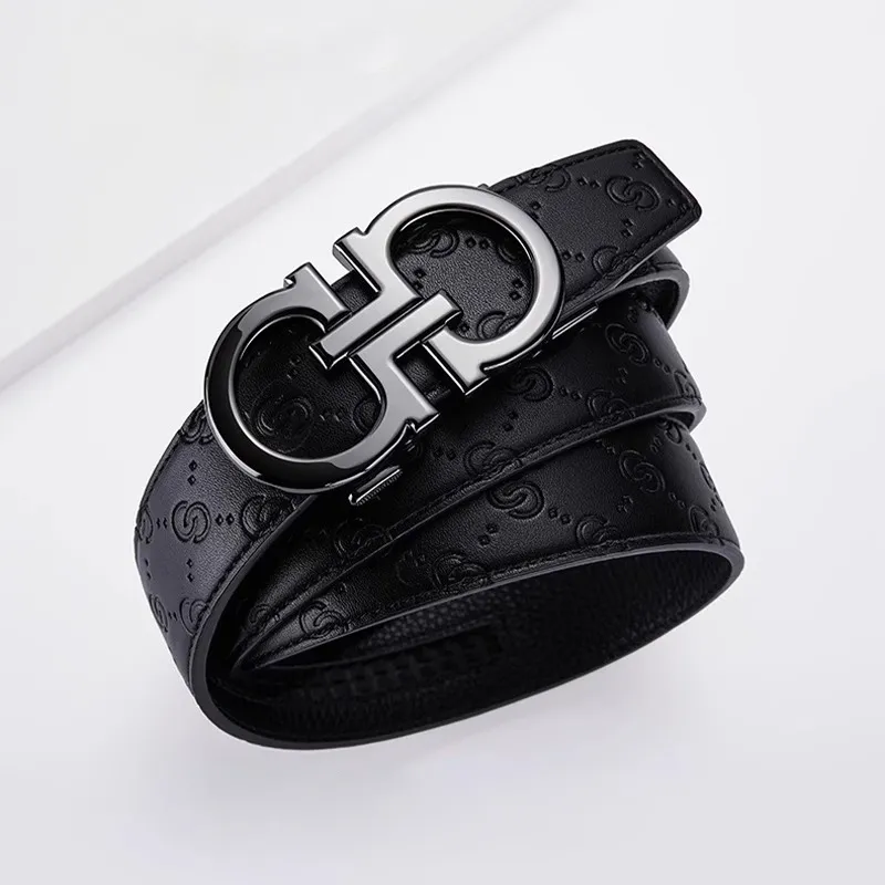 TUCANO Cow Split Leather Belts Men's 3.5cm-2
