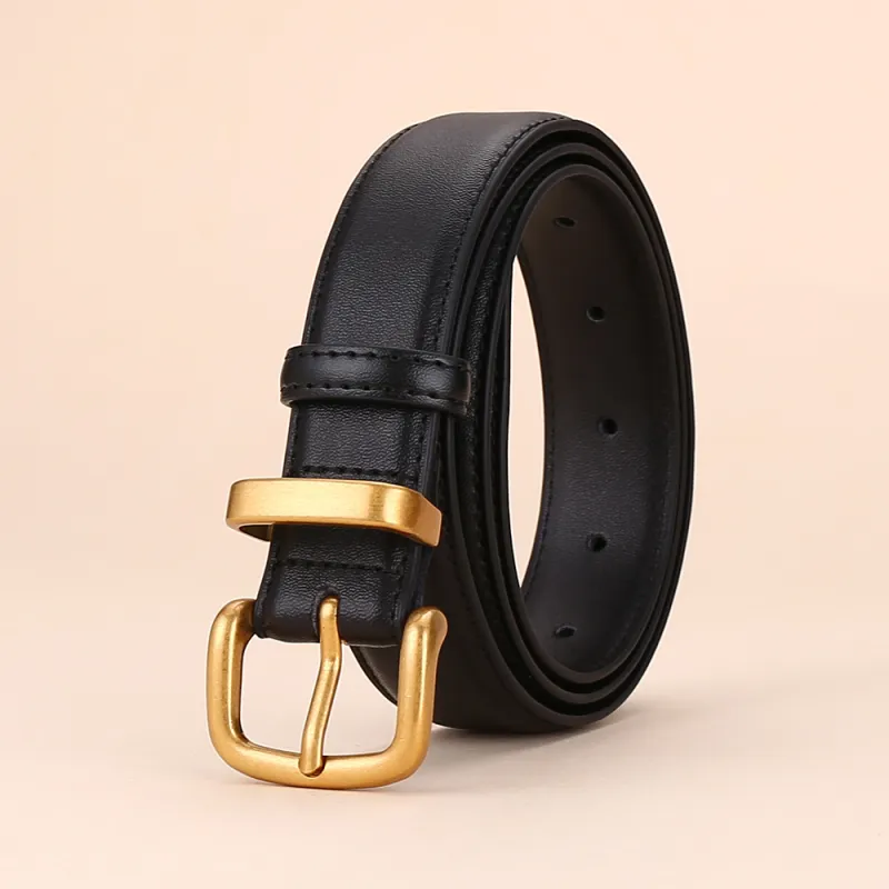 TUCANO Cow Split Leather Leather Belts Women's 2.8cm-2
