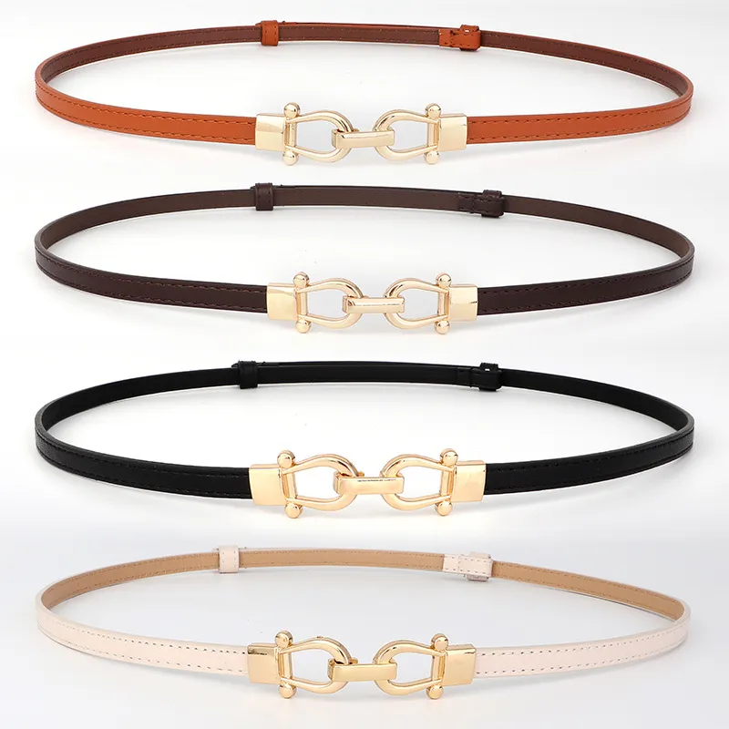 TUCANO PU Leather Leather Belts Women's Width 1cm-3