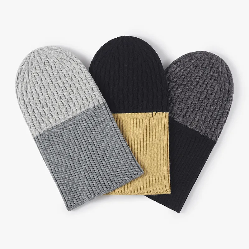TUCANO Faux Rabbit Fur Beanies Unisex-8