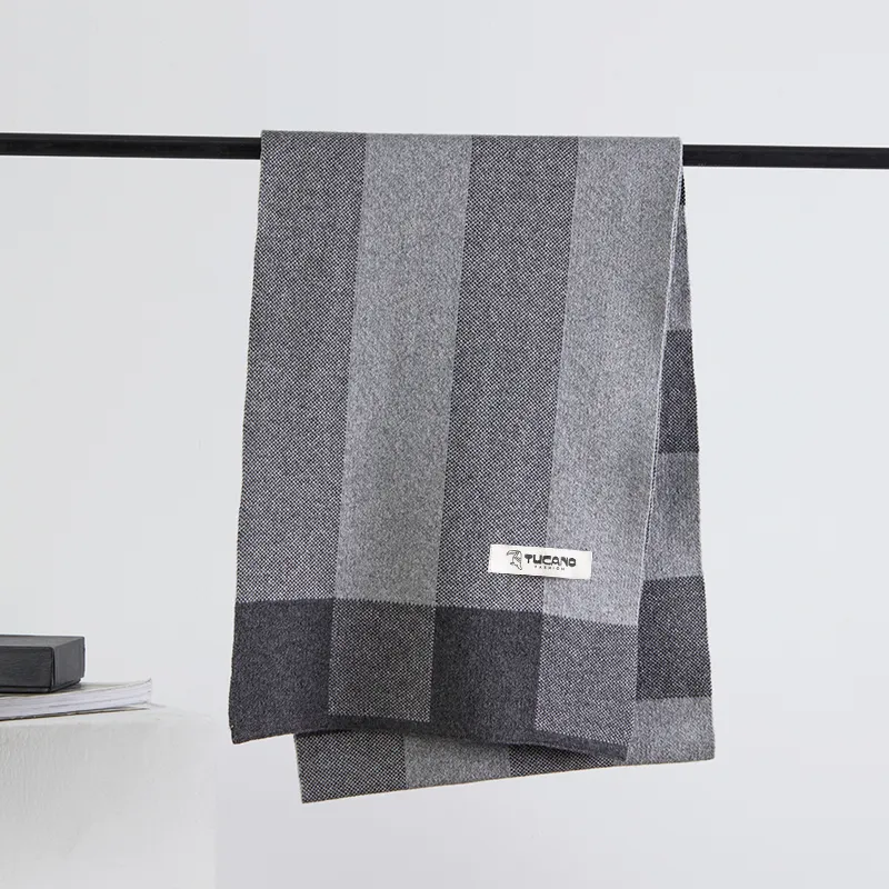 TUCANO Cashmere Knit Scarves Men's-4