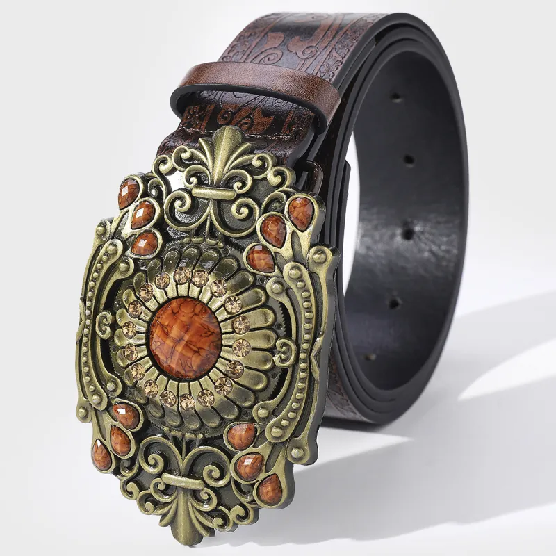 TUCANO PU Leather Belts Men's Width  3.5cm-1