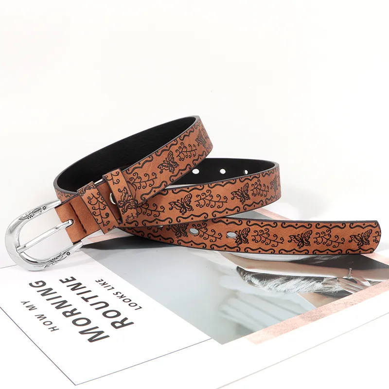 TUCANO PU Leather Leather Belts Women's 2.3cm-2