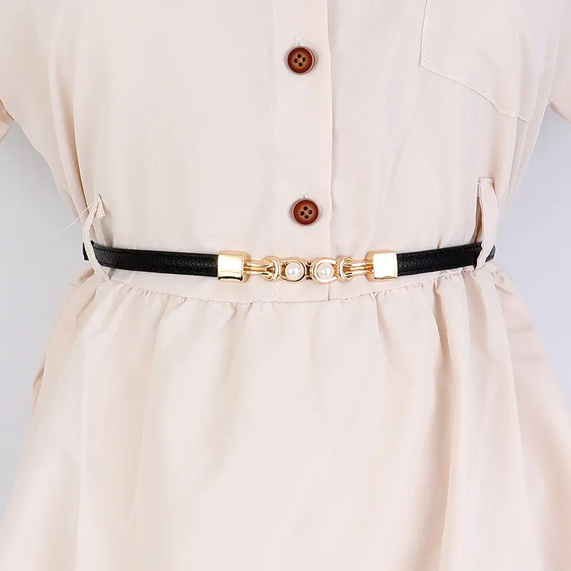 TUCANO Alloy Leather Belts Women's 1cm-1