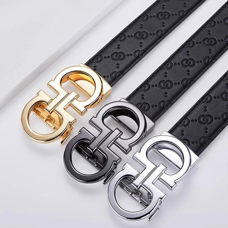 TUCANO Cow Split Leather Belts Men's 3.5cm-1