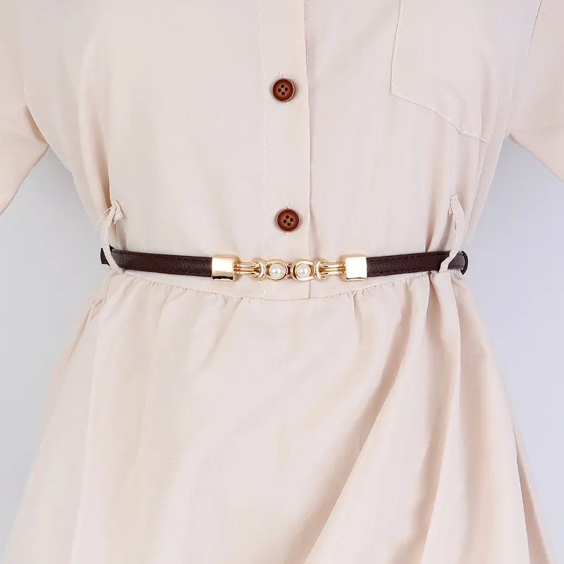 TUCANO Alloy Leather Belts Women's 1cm-9