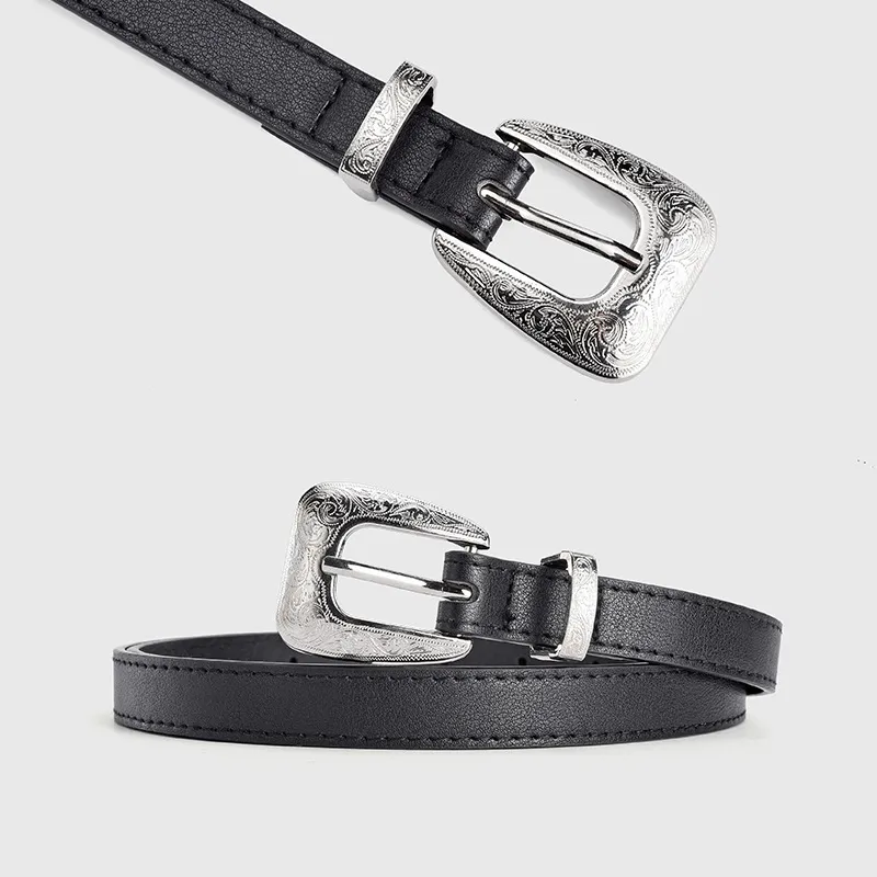TUCANO PU Leather Belts Women's 1.8cm-3