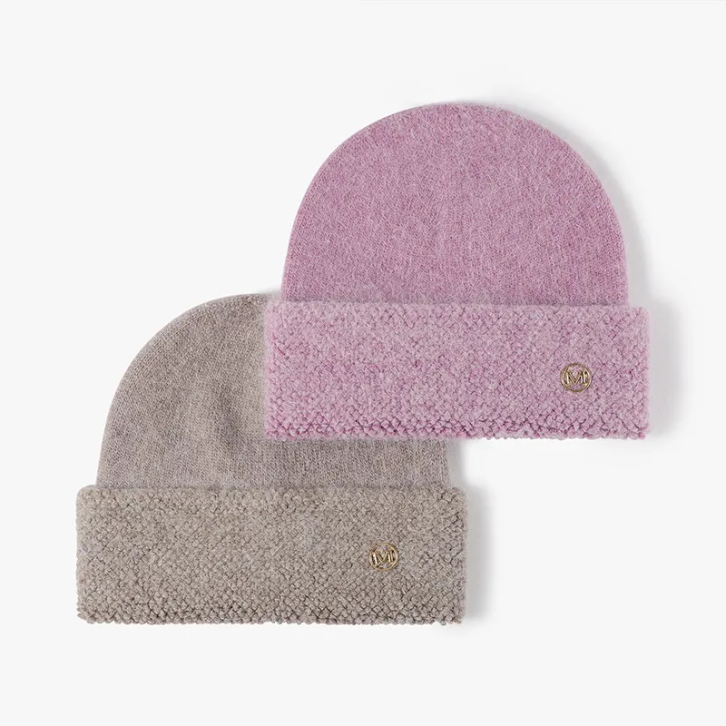 TUCANO Rabbit Fur Beanies Unisex-7