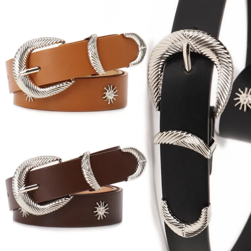TUCANO PU Leather Belts Women's 2.8cm-1