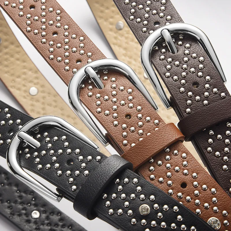 TUCANO PU Leather Leather Belts Women's 2.8cm-4