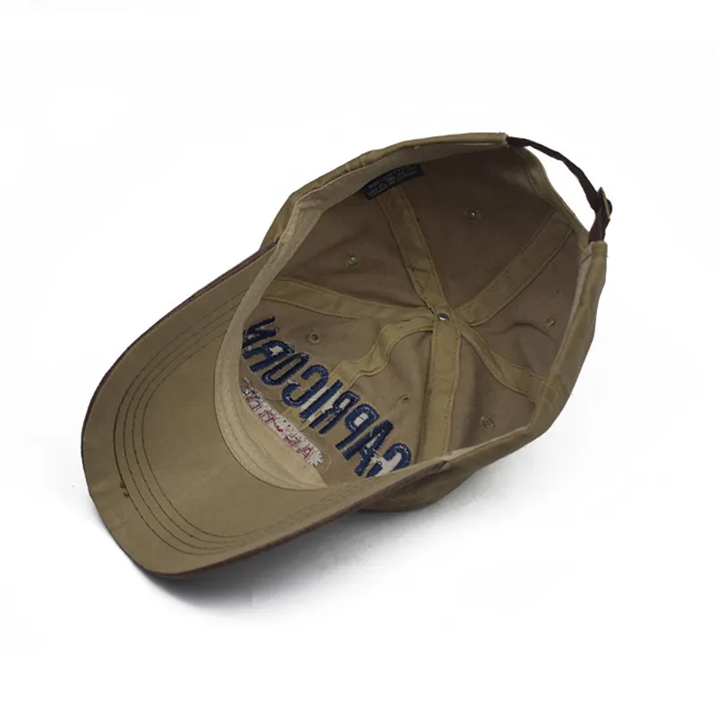 TUCANO Washed Cotton Baseball Caps Unisex-3