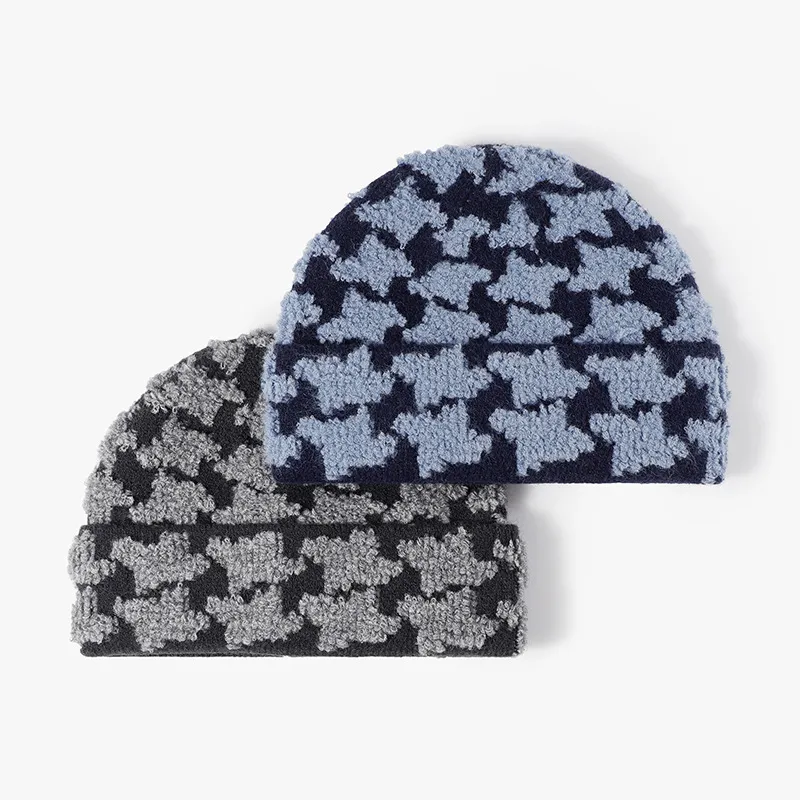 TUCANO Faux Rabbit Fur Beanies Unisex-5