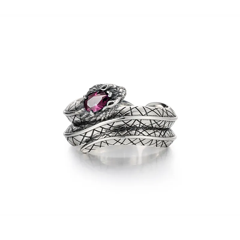 IDEAGEMER S925 Silver Rings Men's-4