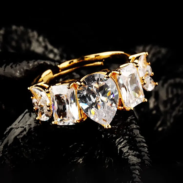 IDEE CREATIVE IDEA FOR YOU Alloy Rings Women's-4