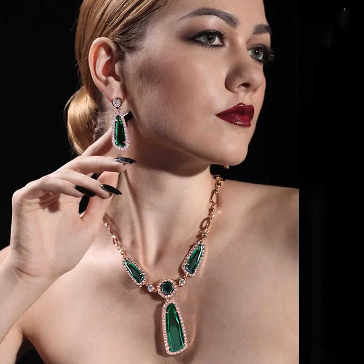 IDEE CREATIVE IDEA FOR YOU Faux Gemstone Necklaces Women's-17