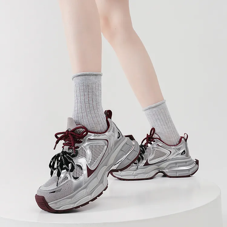WOOS BOBO Low Top Chunky Sneakers Women's-4