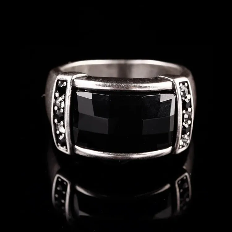 IDEE CREATIVE IDEA FOR YOU Alloy Artificial Zircon Rings Unisex-9