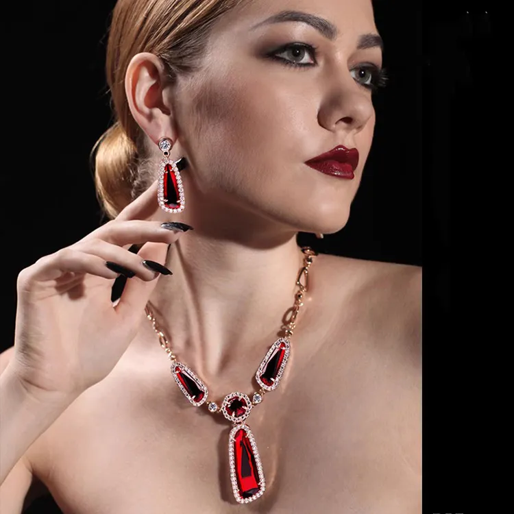 IDEE CREATIVE IDEA FOR YOU Faux Gemstone Necklaces Women's-11