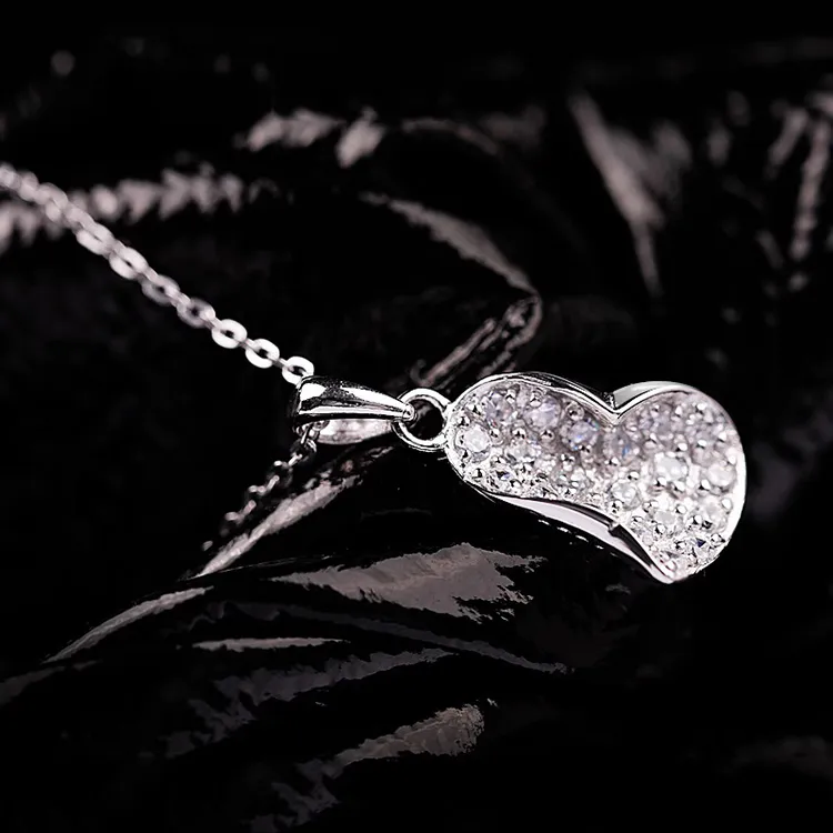IDEE CREATIVE IDEA FOR YOU 925 Sterling Silver With Simulated Gemstone Necklaces Women's-6