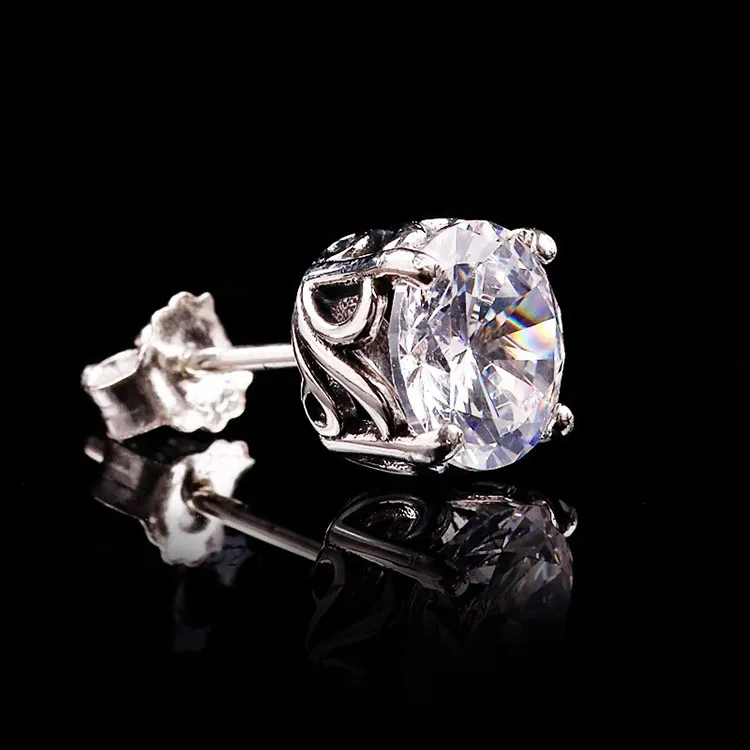 IDEE CREATIVE IDEA FOR YOU 925 Sterling Silver Stud Earrings Unisex-7