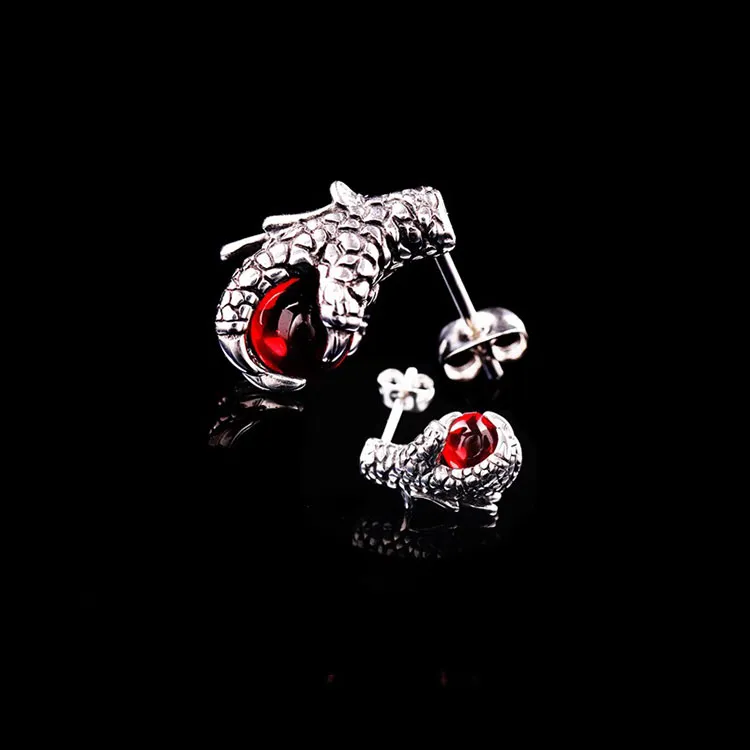 IDEE CREATIVE IDEA FOR YOU Steel Stud Earrings Men's-7