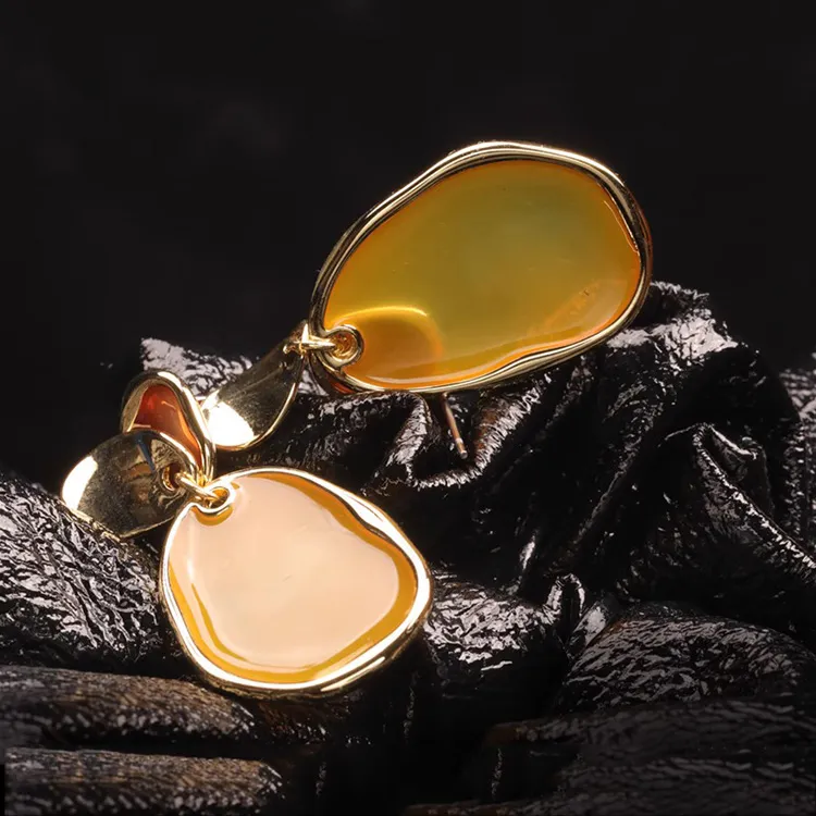 IDEE CREATIVE IDEA FOR YOU Gold Plated Earrings Women's Yellow-5