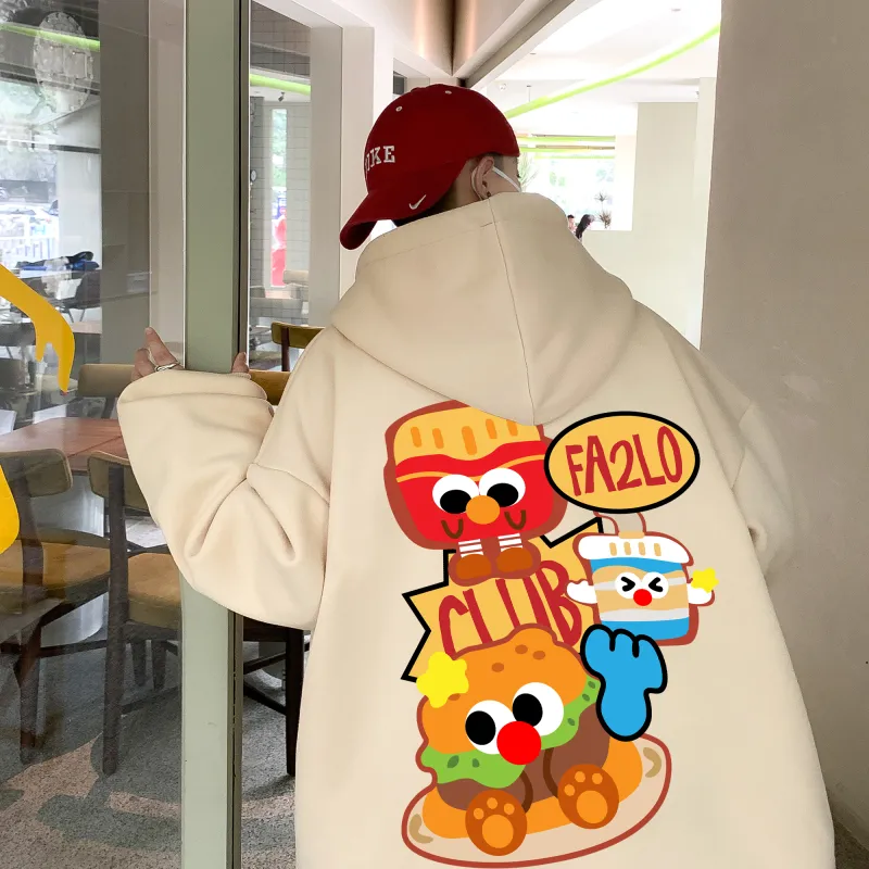 FA2LO Sweatshirts Unisex White-12