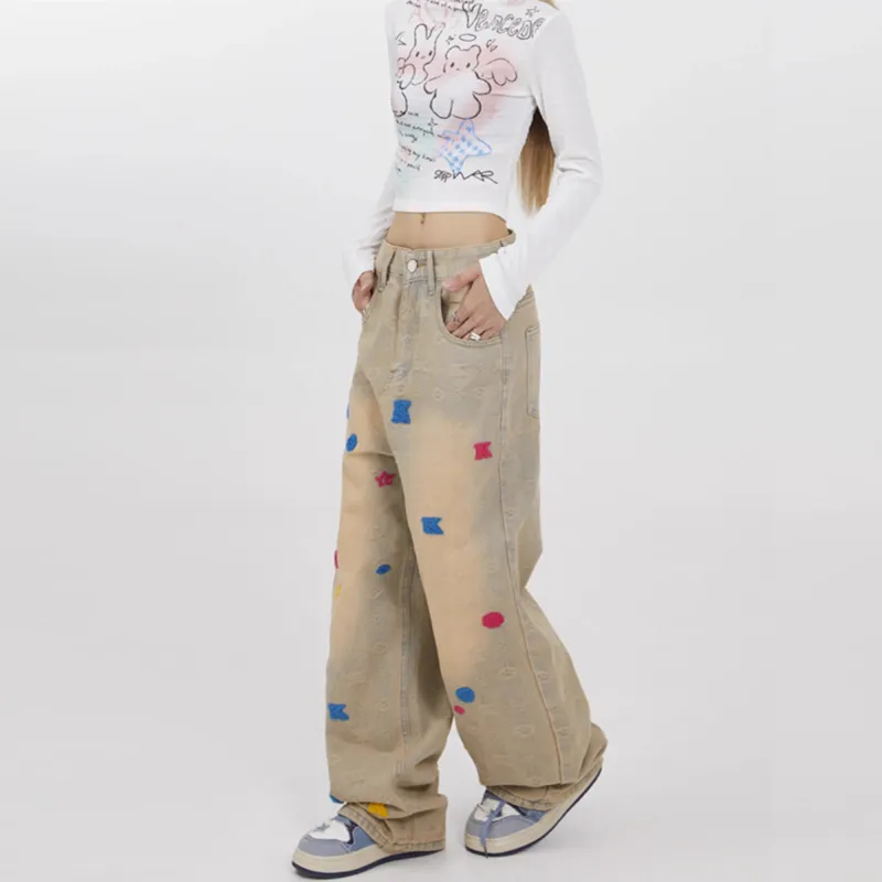 FA2LO Jeans Unisex Yellow Mud-4