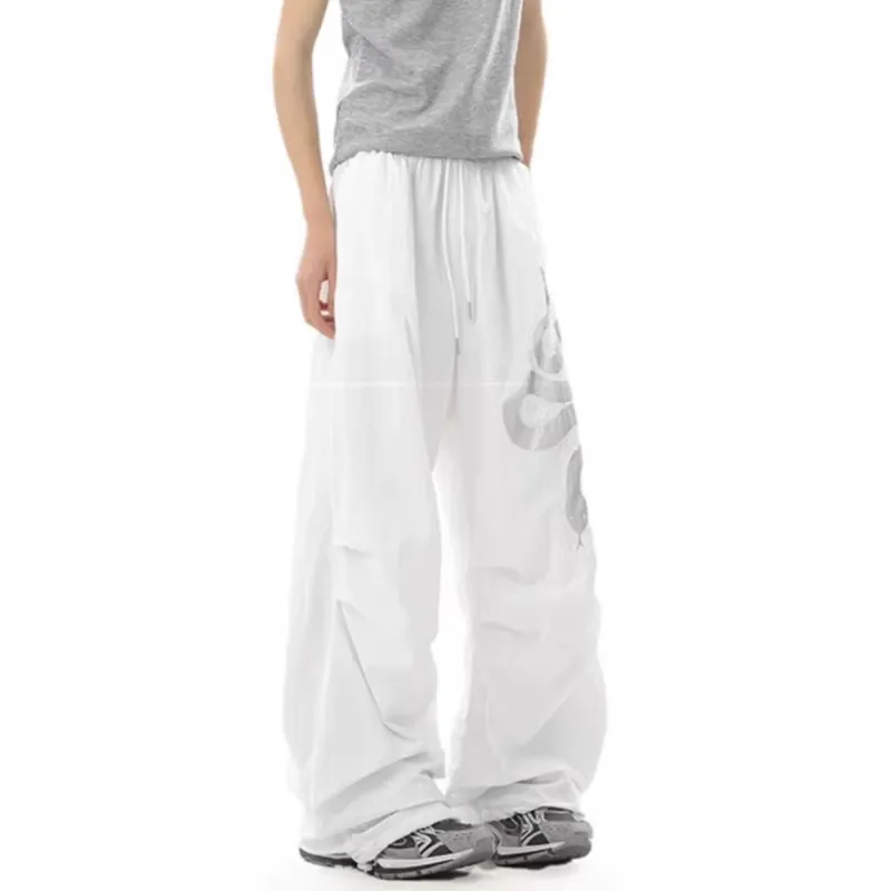 FA2LO Casual Pants Unisex Black-16