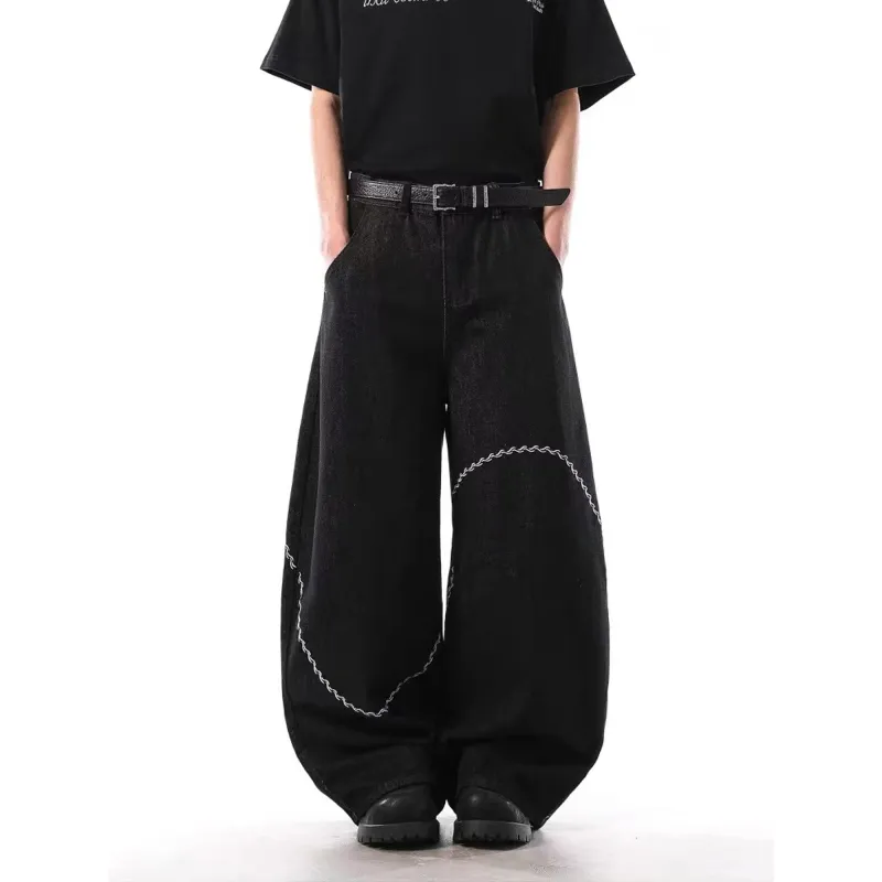FA2LO Jeans Unisex Black-1