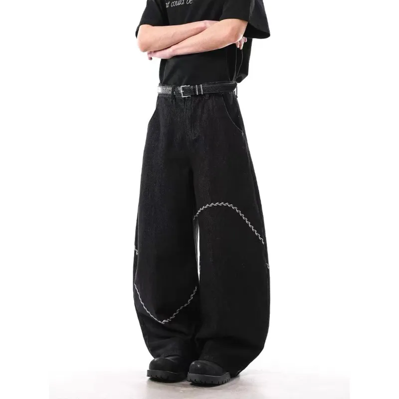 FA2LO Jeans Unisex Black-4