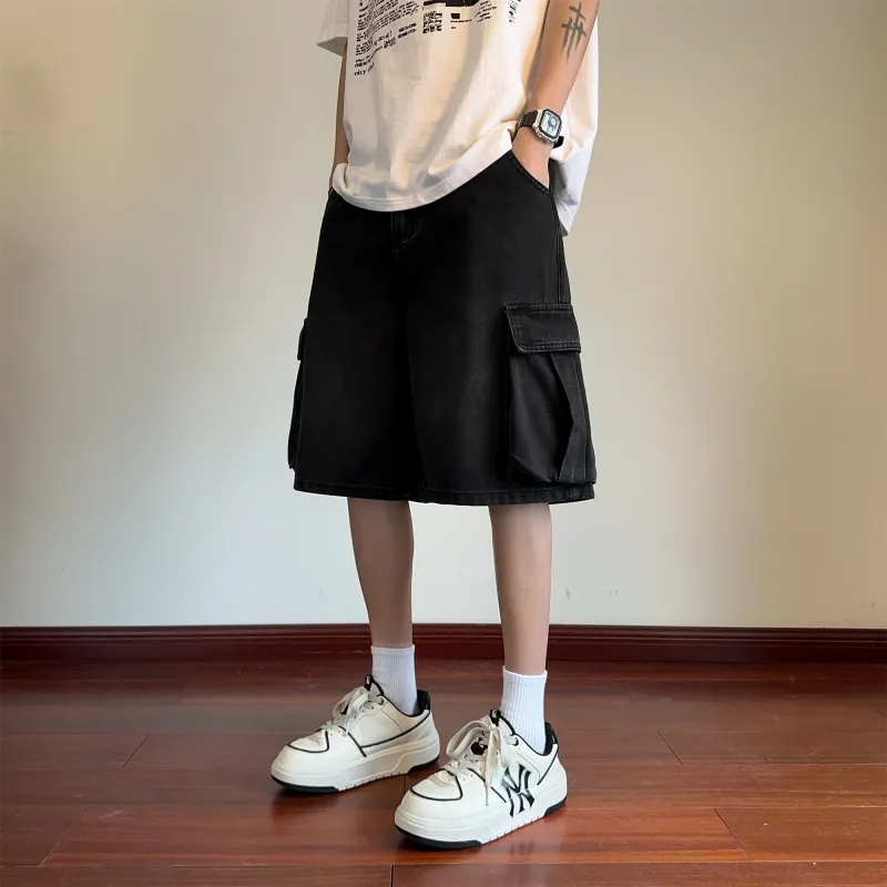 FA2LO Denim Shorts Unisex-6