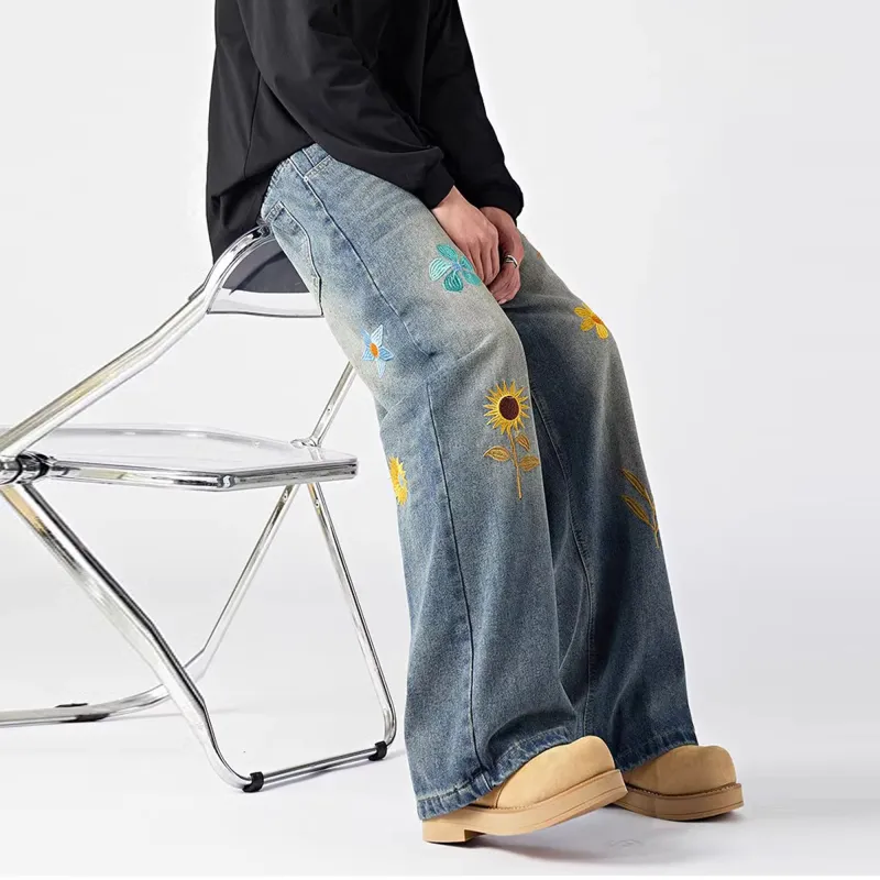 FA2LO Jeans Unisex Blue-5