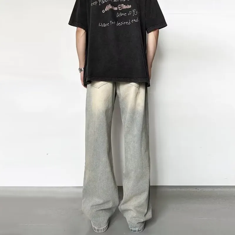 FA2LO Jeans Unisex Yellow Mud-1
