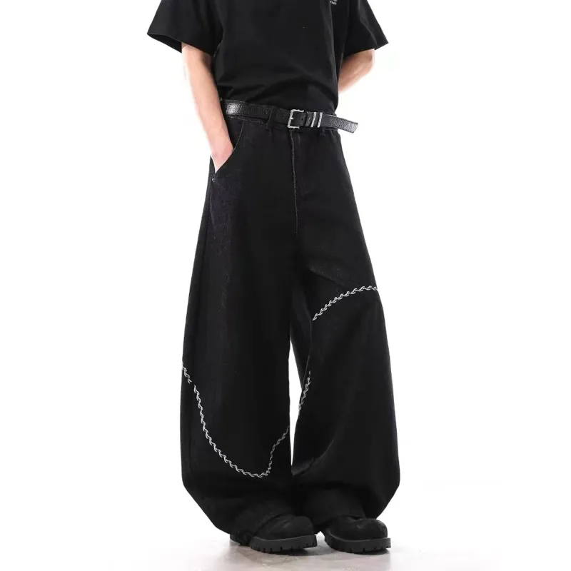 FA2LO Jeans Unisex Black-3