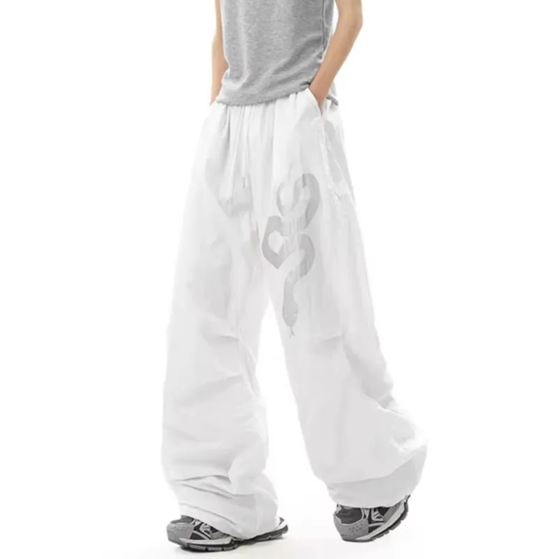 FA2LO Casual Pants Unisex Black-15
