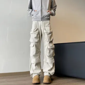 FA2LO Jeans Unisex Khaki