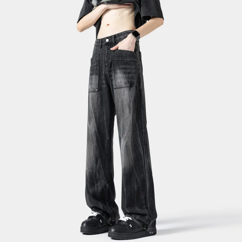 FA2LO Jeans Unisex Black-2