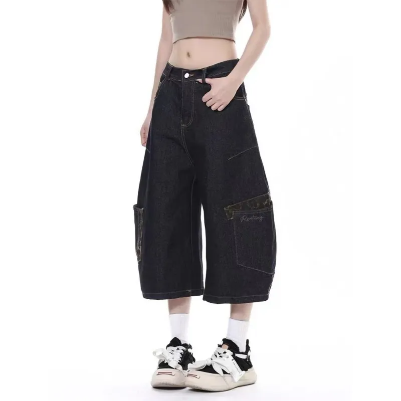 FA2LO Denim Shorts Unisex-3