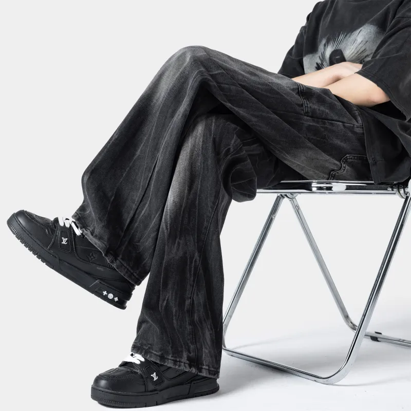 FA2LO Jeans Unisex Black-4