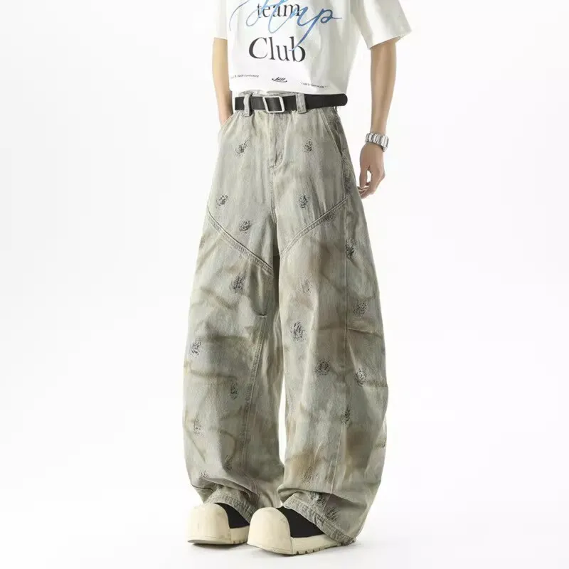 FA2LO Jeans Unisex Yellow Mud-1