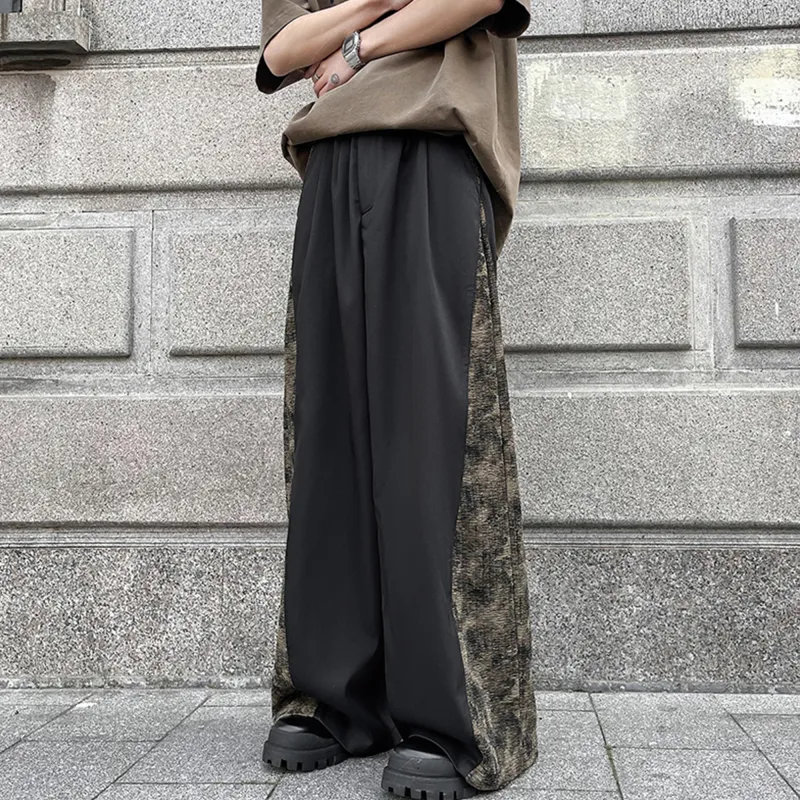 FA2LO Casual Pants Unisex Black-2