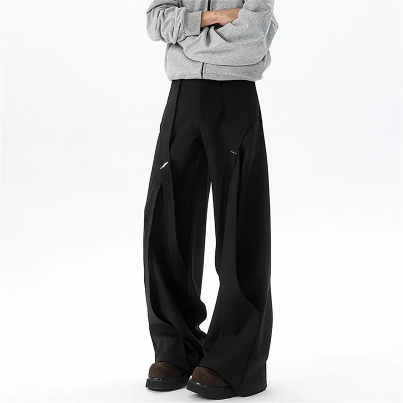 FA2LO Casual Pants Unisex Black-2