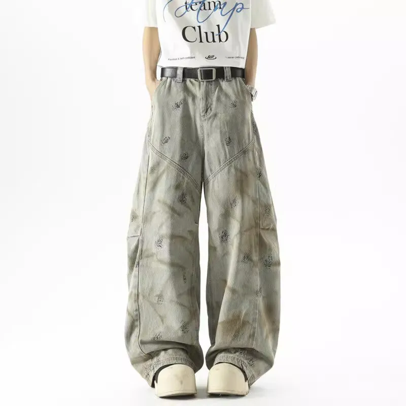 FA2LO Jeans Unisex Yellow Mud-2
