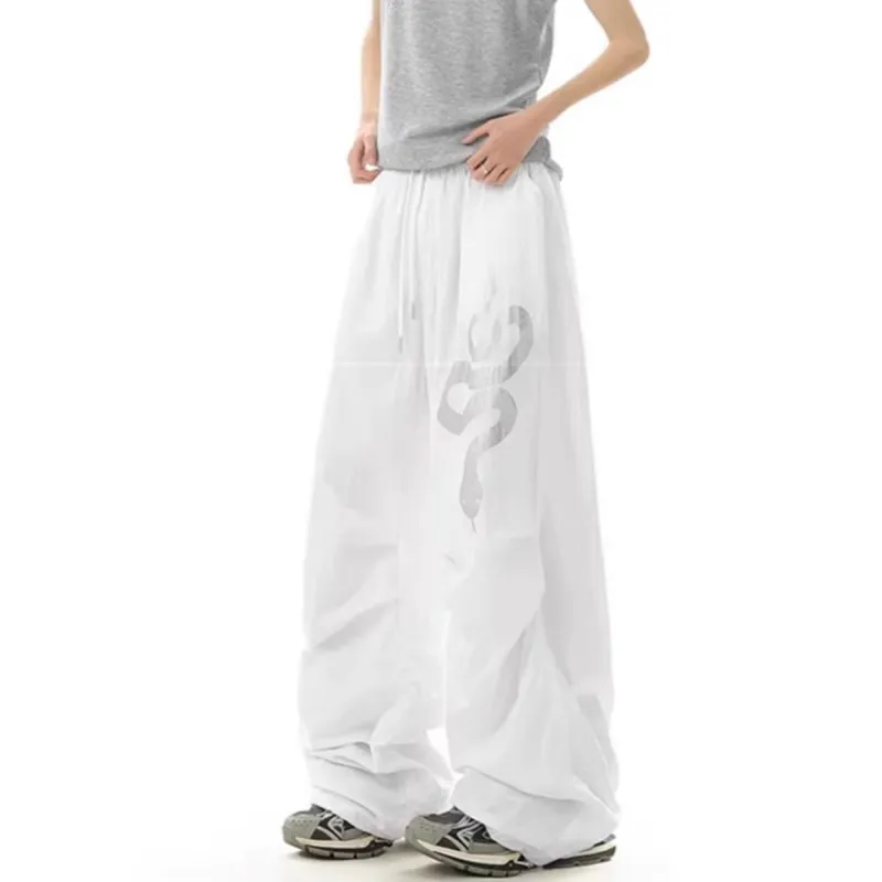 FA2LO Casual Pants Unisex Black-13