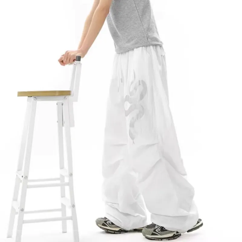 FA2LO Casual Pants Unisex Black-17
