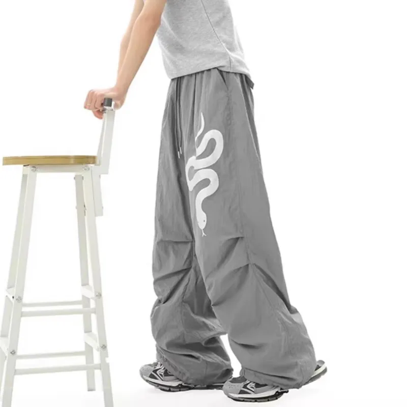 FA2LO Casual Pants Unisex Black-2